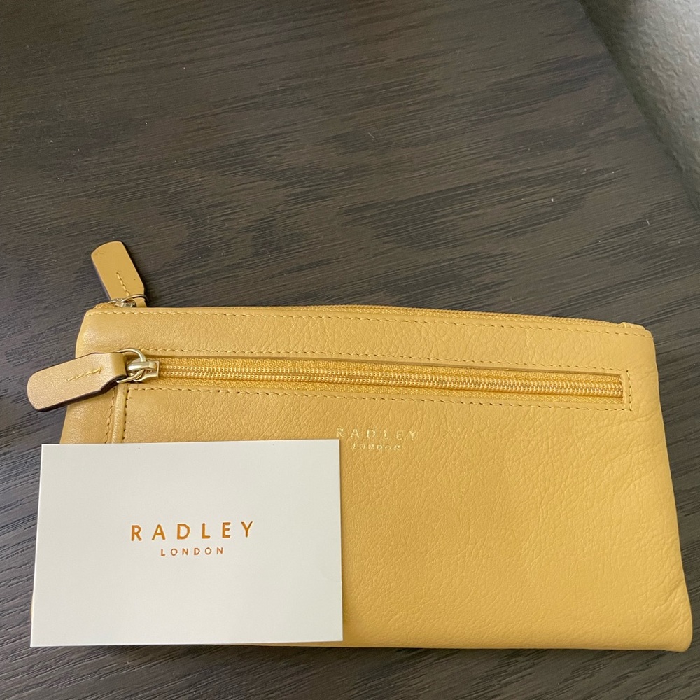 Radley London large bifold leather wallet